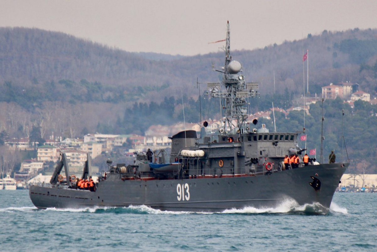 Морской тральщик Ковровец