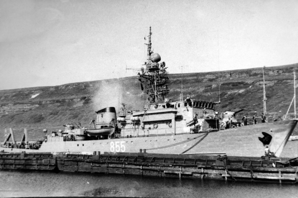 Морской тральщик проекта 266м Всеволод Вишневский