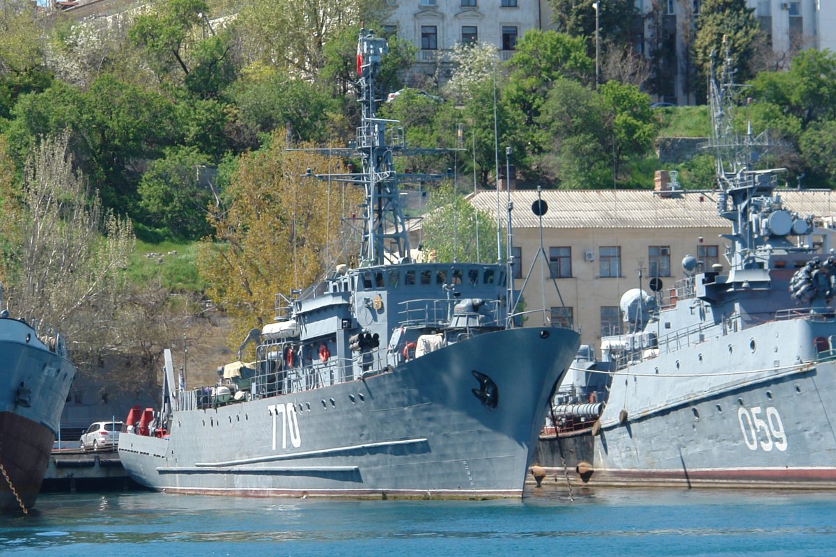 Морской тральщик проекта 266мэ