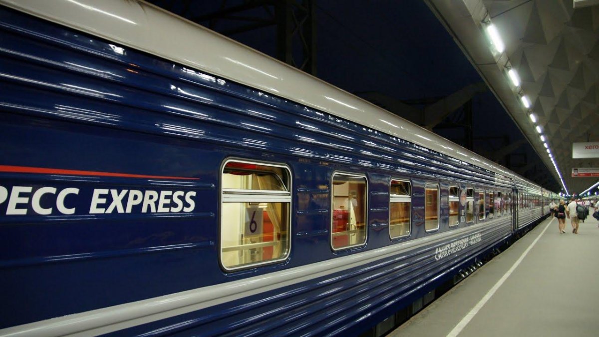 Поезд 004а экспресс Москва Санкт-Петербург