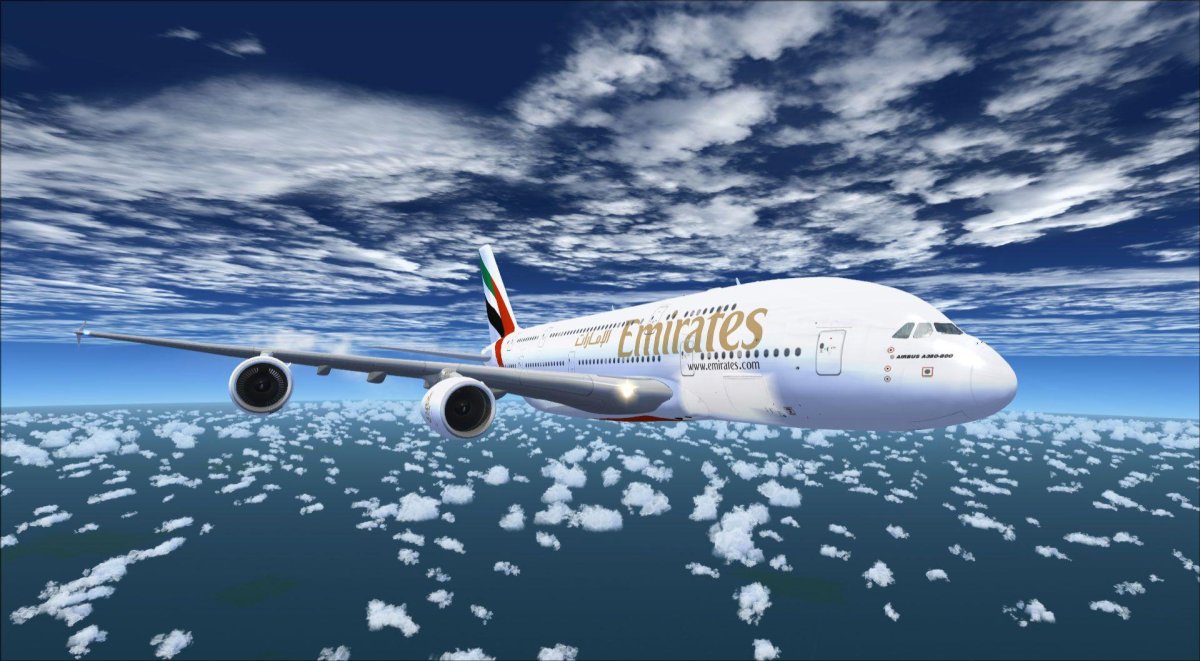 Airbus a380 Emirates