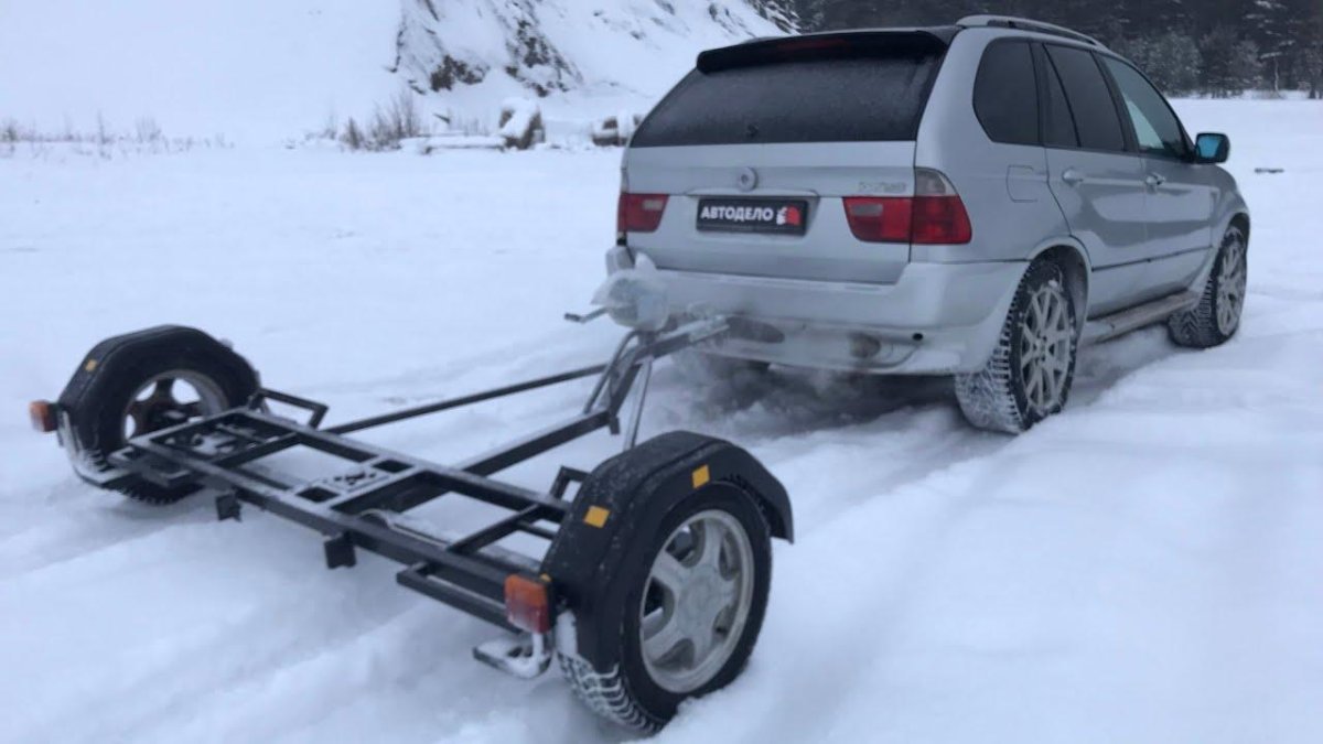 Прицеп Recker 2002 с частичной погрузкой