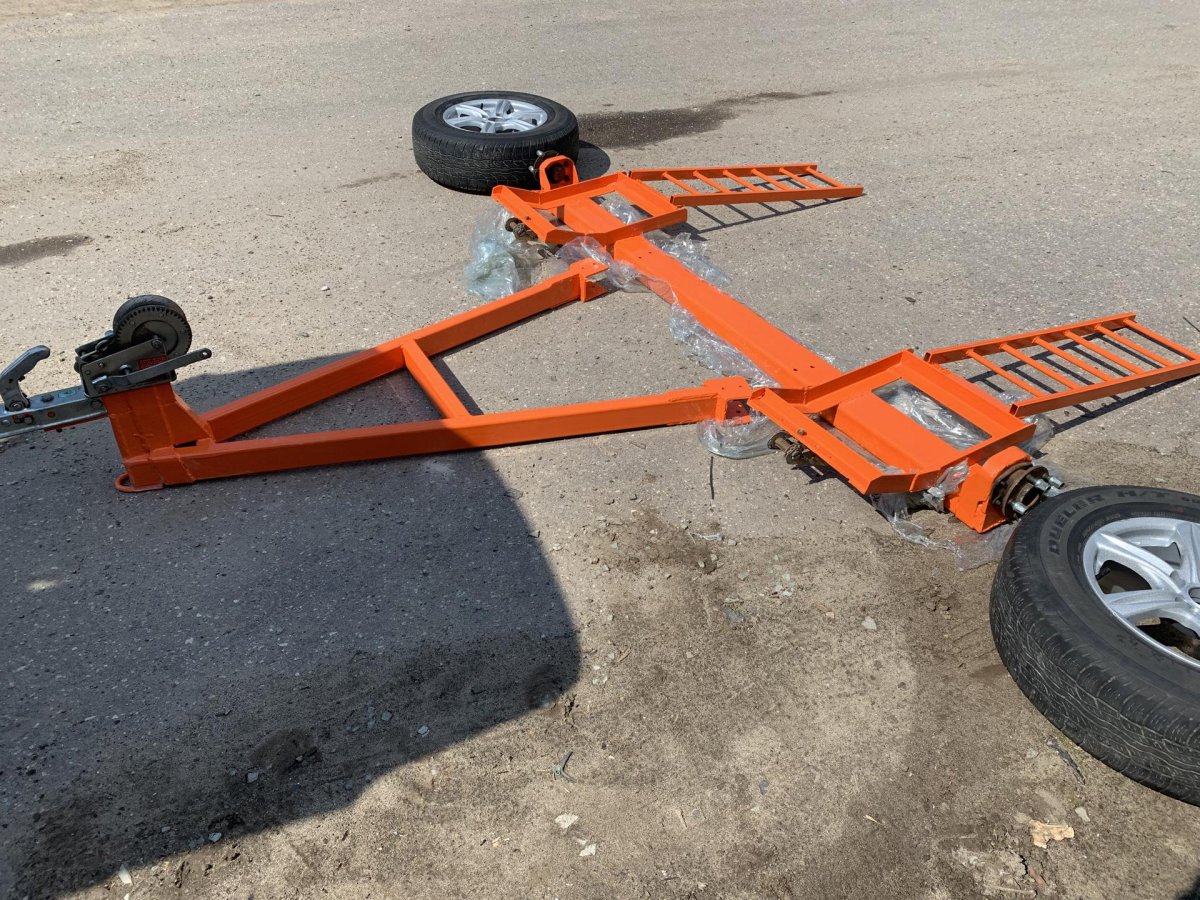 Прицеп Recker 2002 с частичной погрузкой