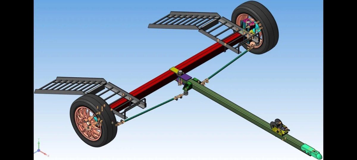 Прицеп эвакуатор па750