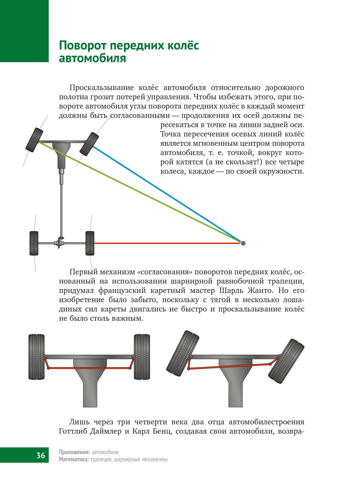 Система поворота передних колёс RC модели
