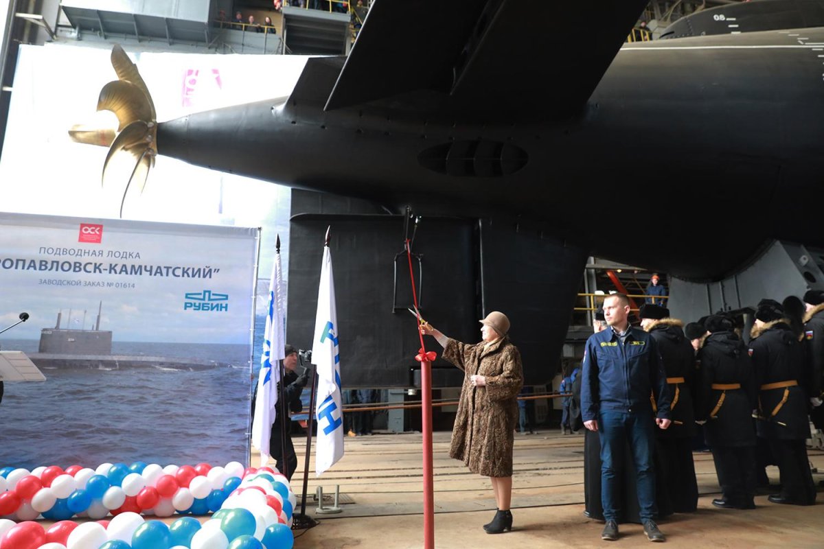 Атомная подводная лодка Петропавловск Камчатский