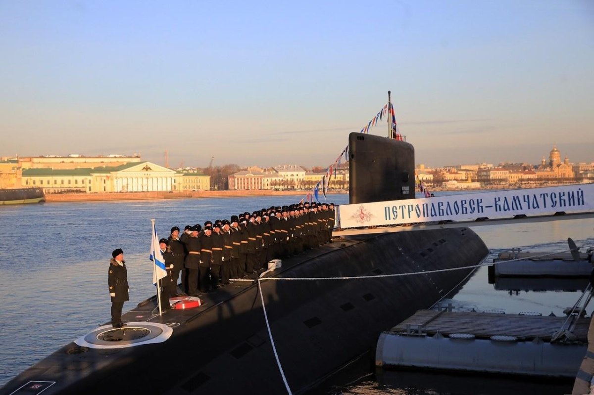 Подводная лодка Тихоокеанского флота ТОФ Петропавловск-Камчатский