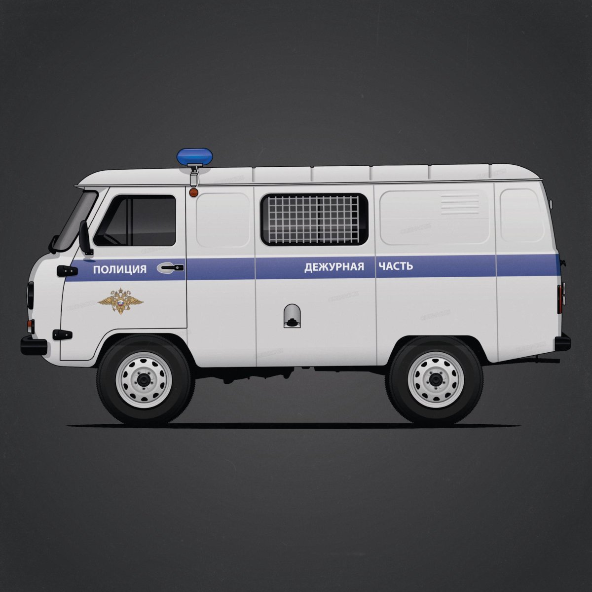 УАЗ Буханка милиция автозак