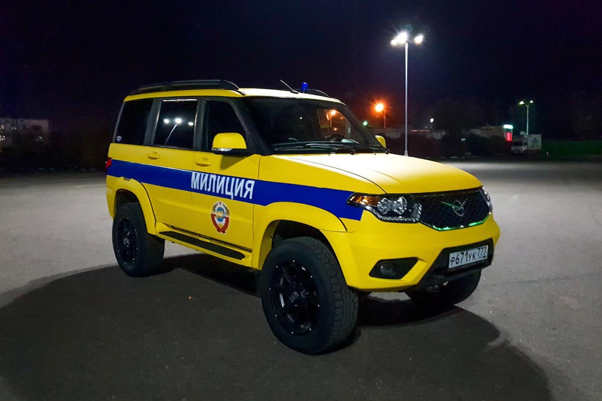 УАЗ Патриот полиция