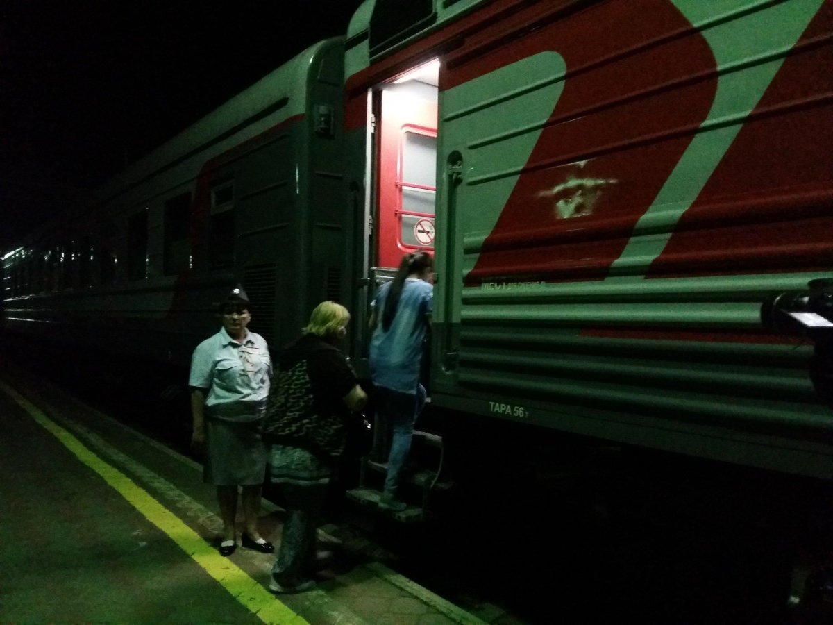 Поезд 133 Москва Махачкала