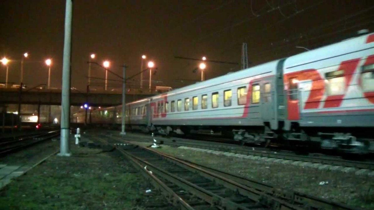 Поезд 527м Москва Белгород