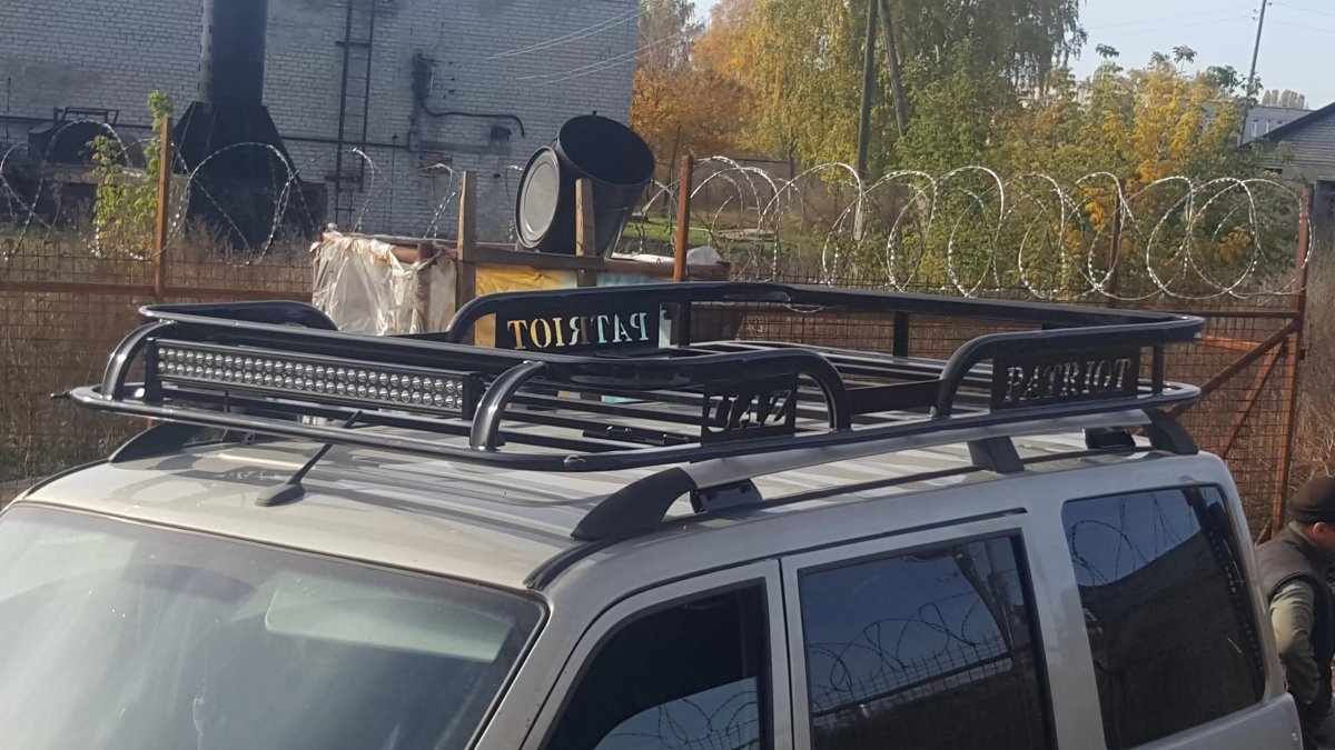 Экспедиционный багажник на рейлинги УАЗ Патриот