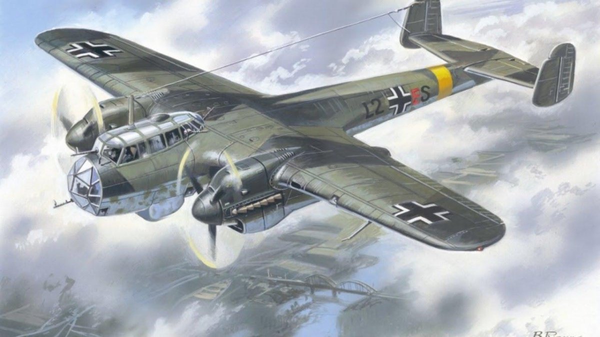 Бомбардировщик Дорнье 215