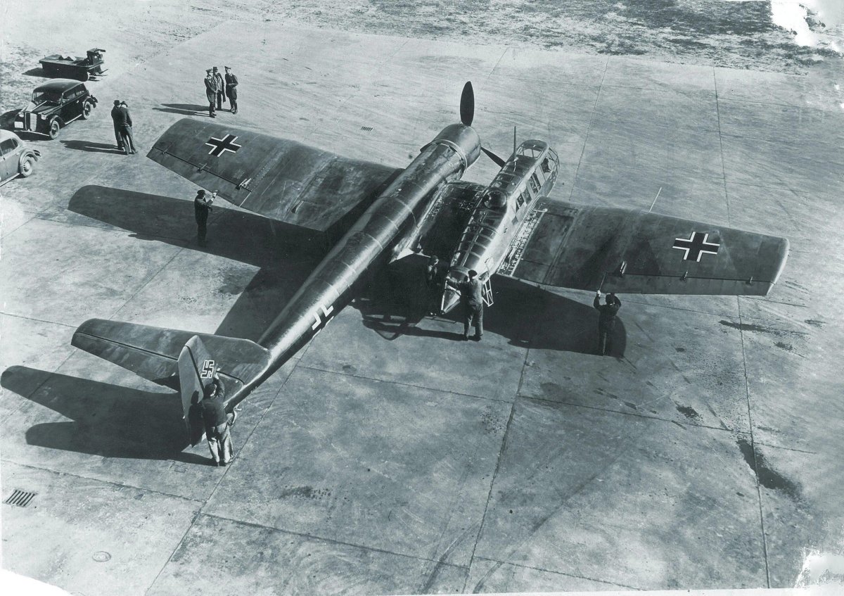 Blohm &amp; Voss BV 141 самолет