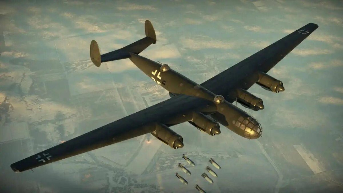 Messerschmitt "me-264", бомбардировщик