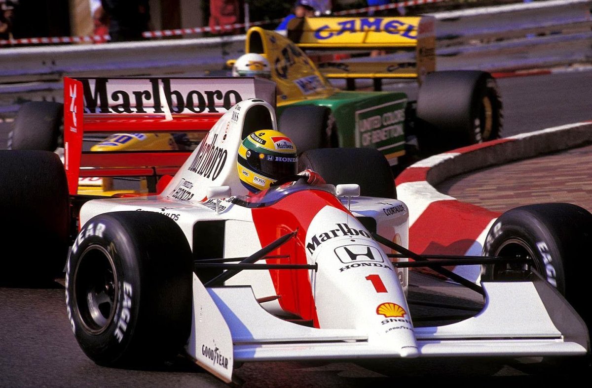 Ayrton Senna's super Monaco GP II Sega