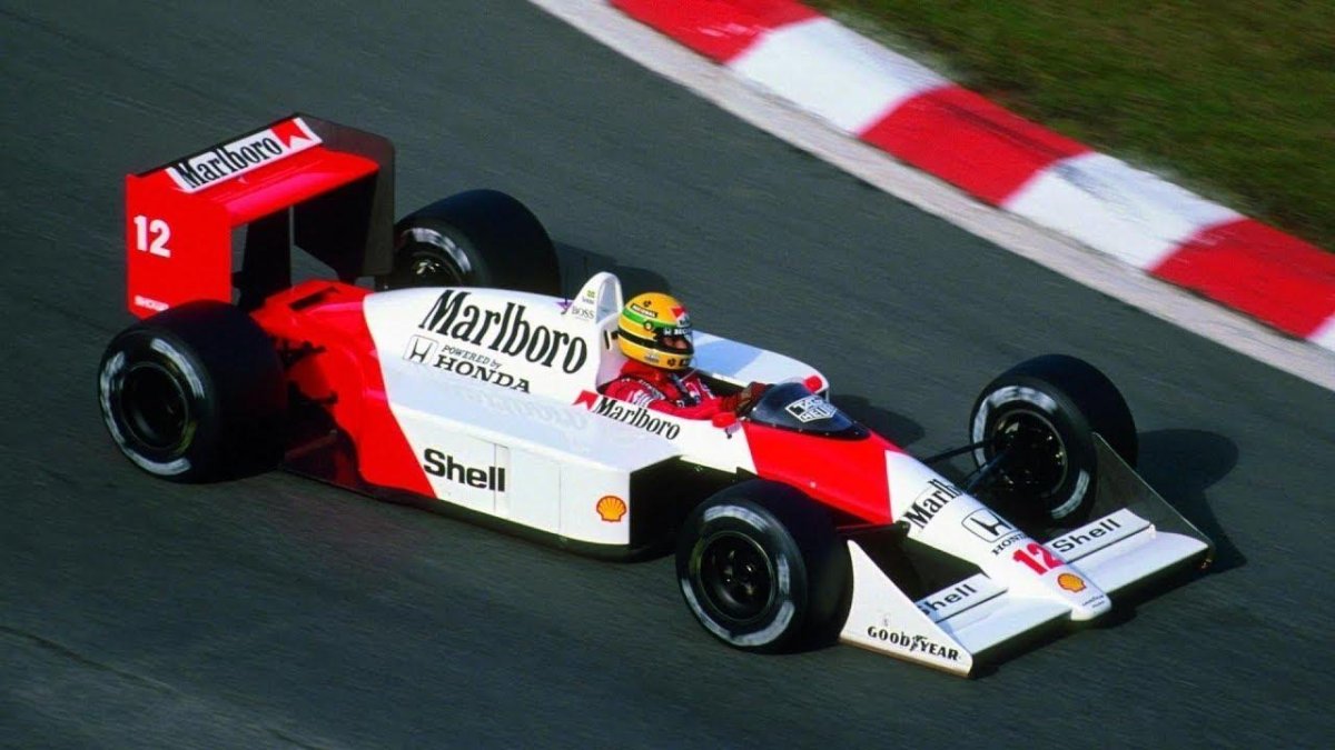 MCLAREN mp4/4 Айртон Сенна 1988