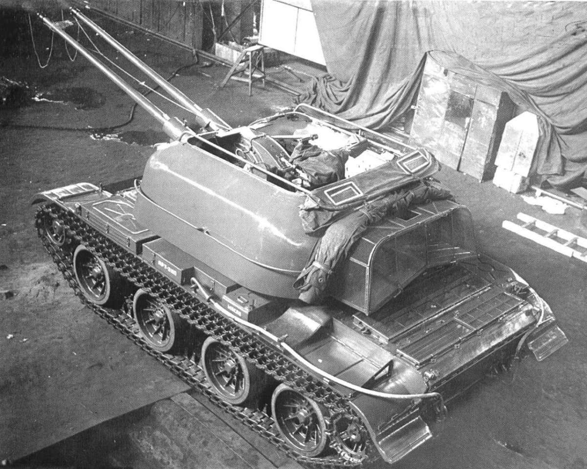 ЗСУ-57-2 самоходная Артиллерийская