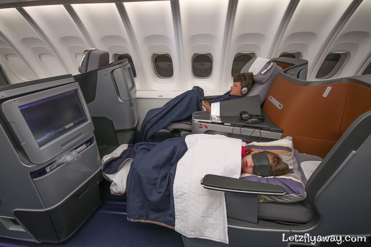 Lufthansa 747 Business