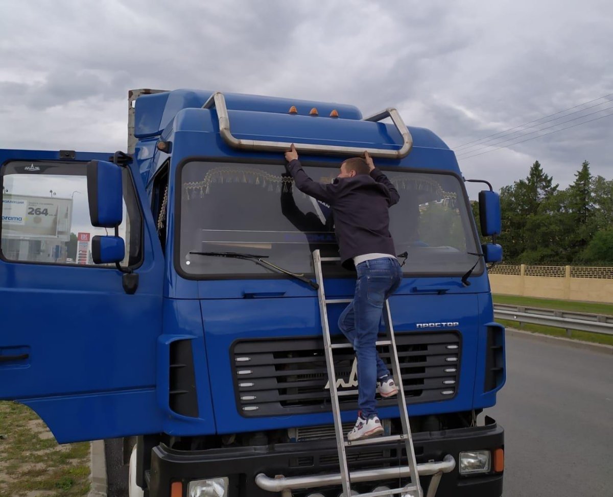 Тюнингованный МАЗ 5440