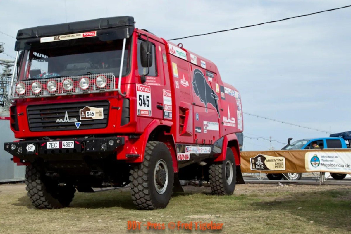 Капотный МАЗ для Дакар