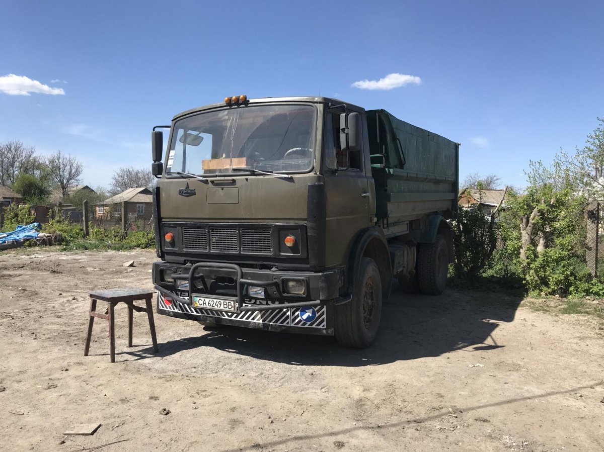 МАЗ 5551 хаки