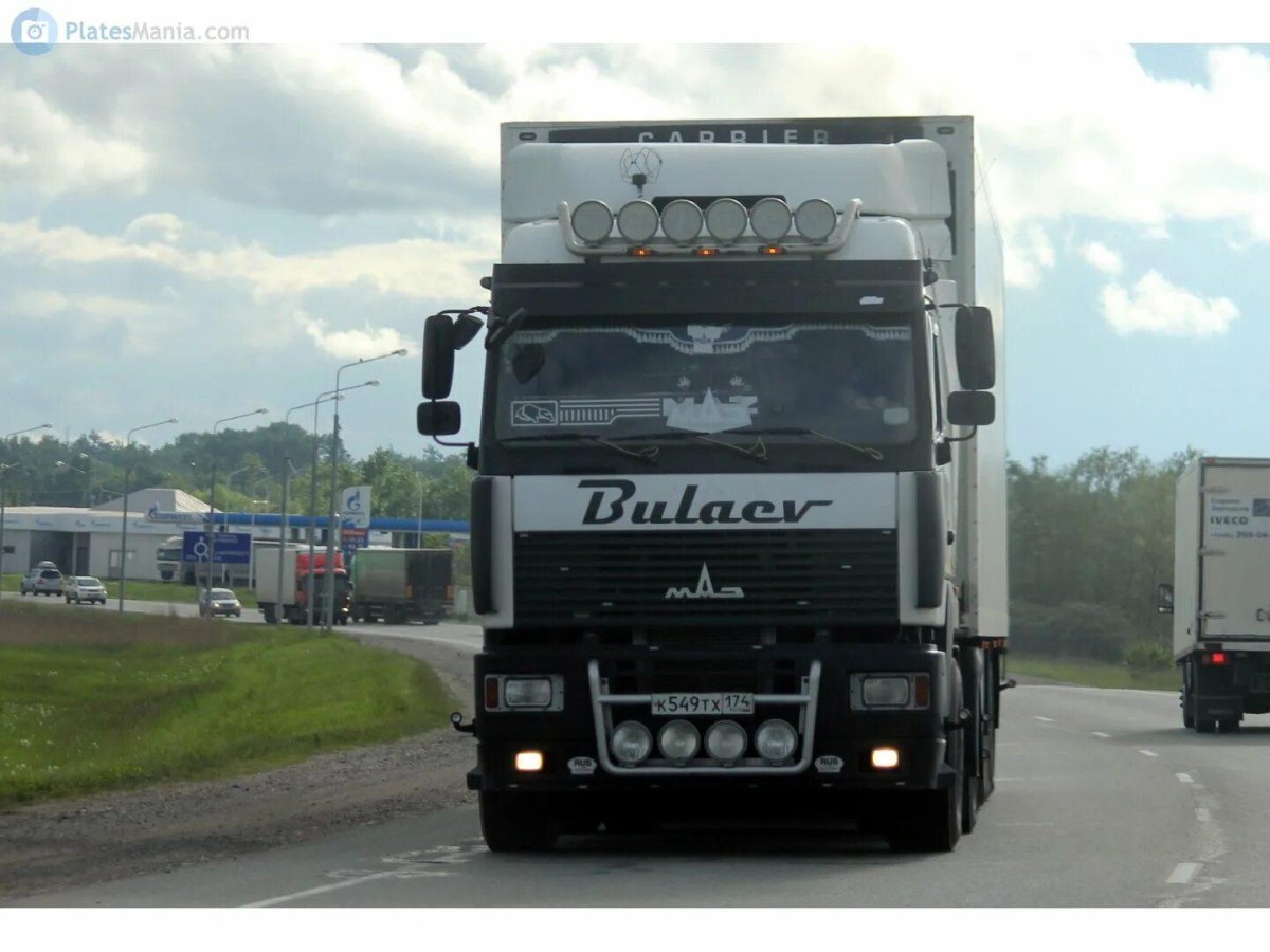 Тюнингованный МАЗ 5440