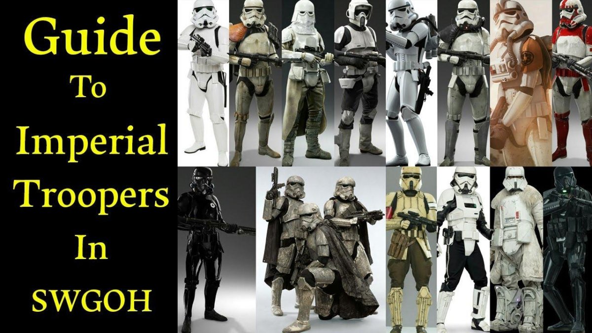 Star Wars штурмовики империи