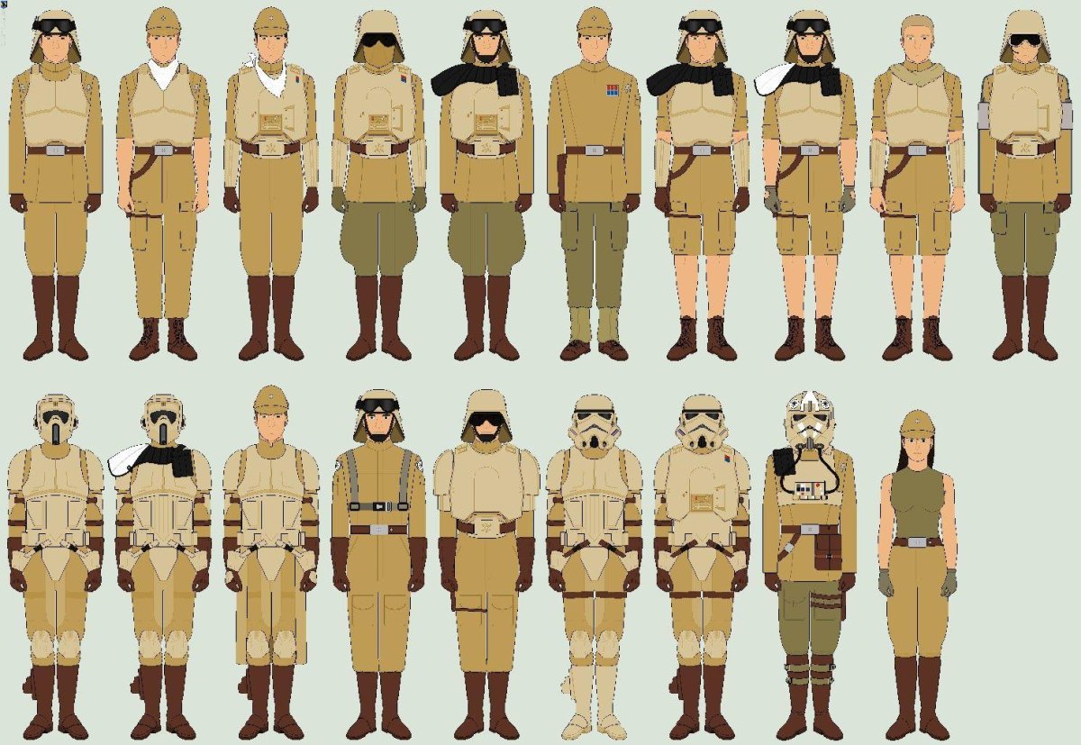 Форма имперской армии Звездные войны