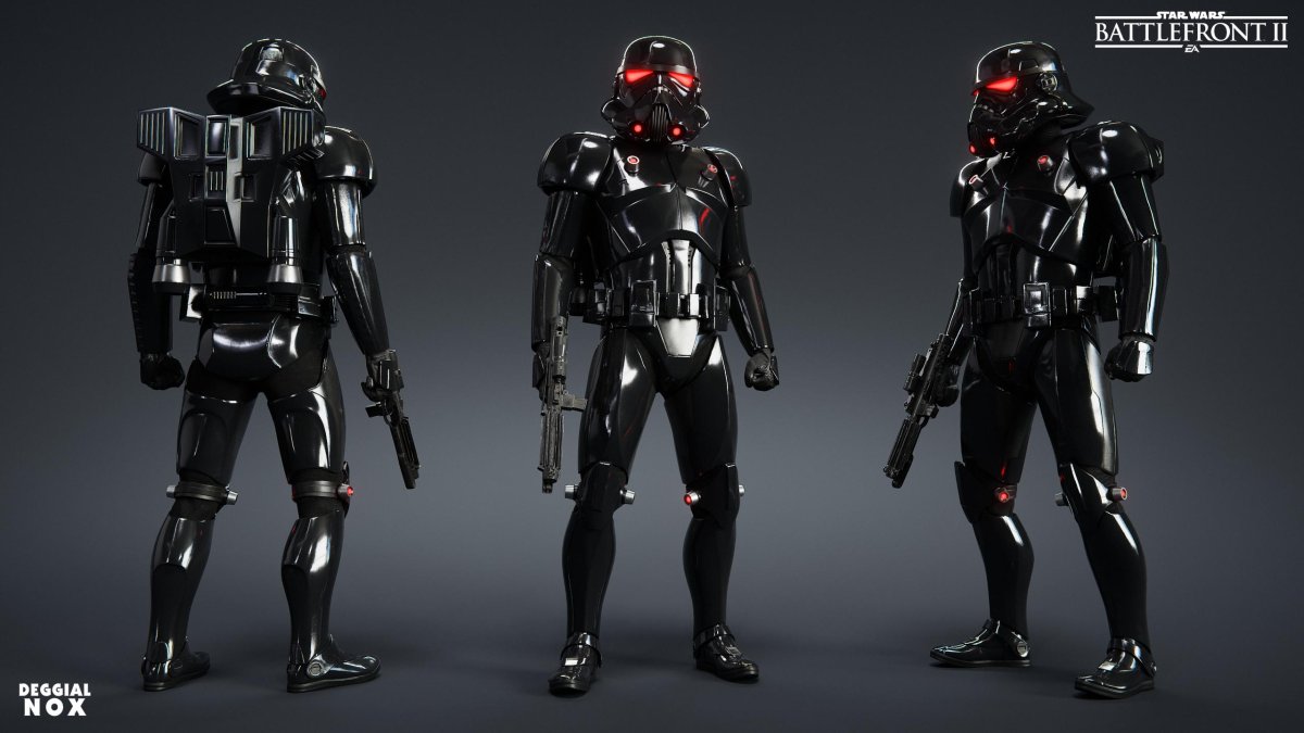 Phase 2 Dark Troopers Звездные войны