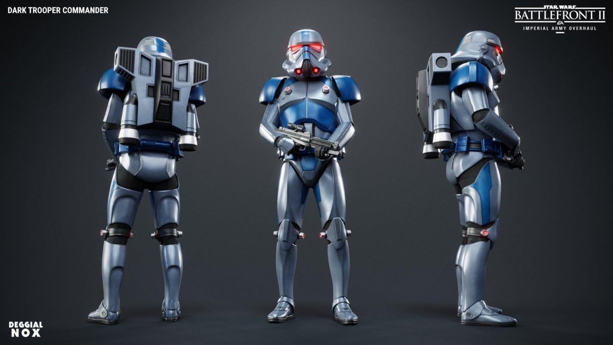 Phase 2 Dark Troopers Звездные войны