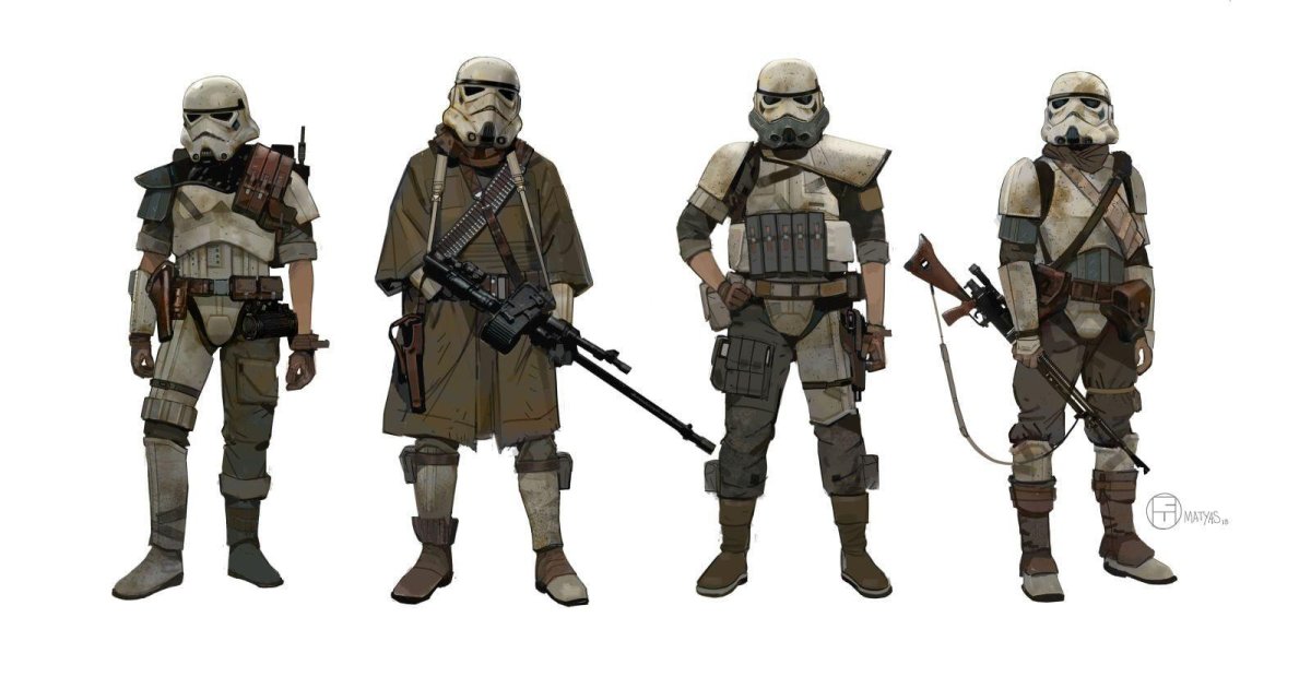 Star Wars штурмовики концепт Art