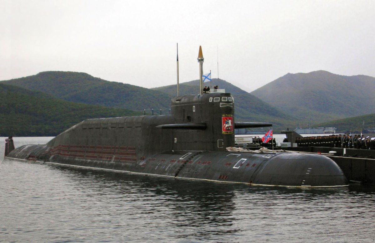 Подводная лодка 667 БДРМ Святой Георгий Победоносец