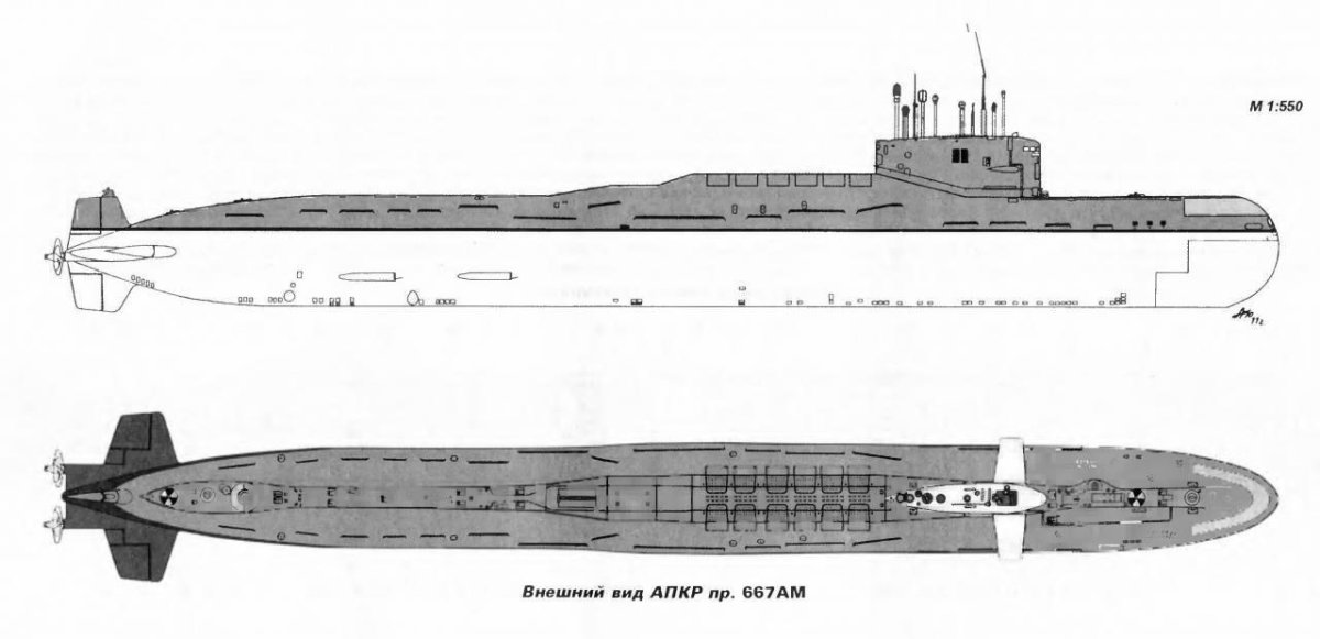 Подводные лодки проекта 667а «навага»