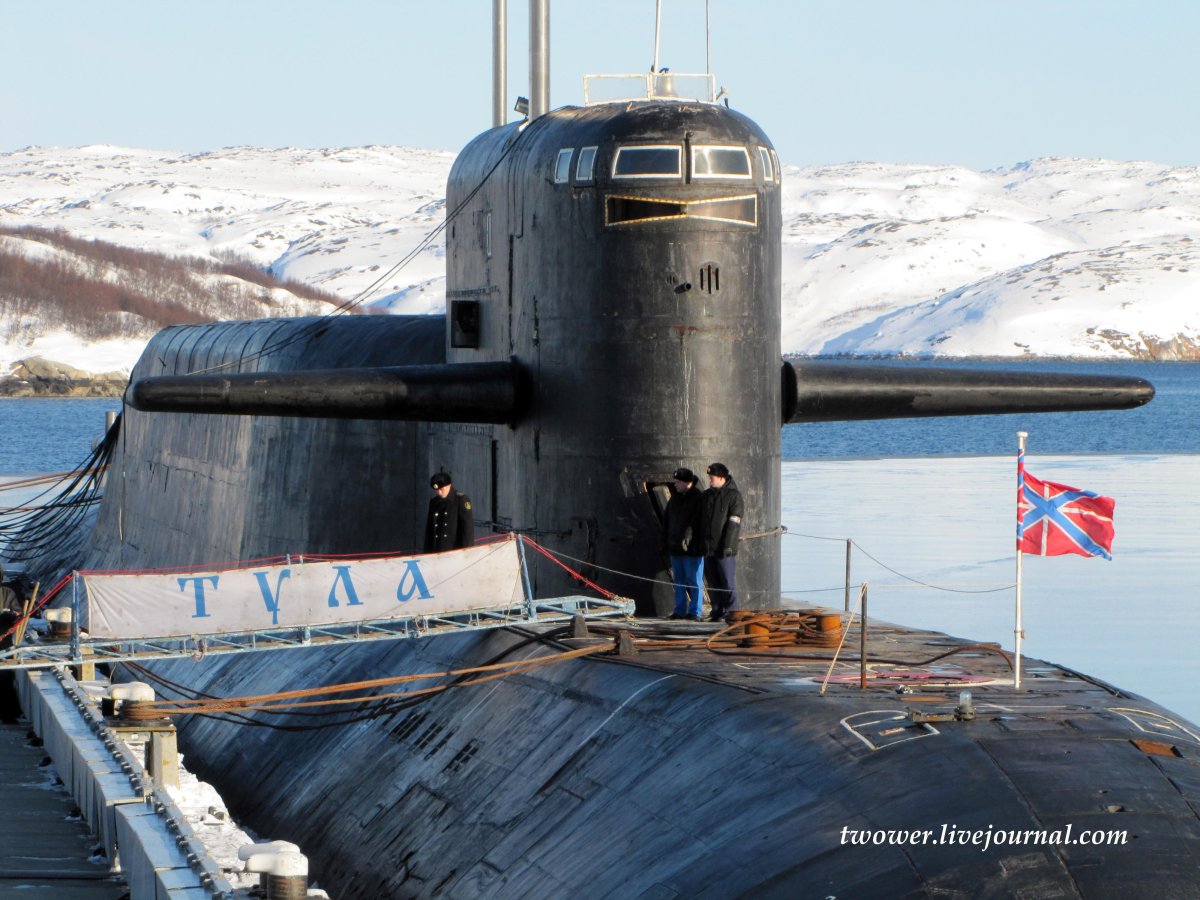 Атомный подводный крейсер Тула