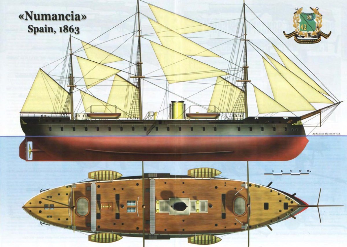 Броненосец Numancia