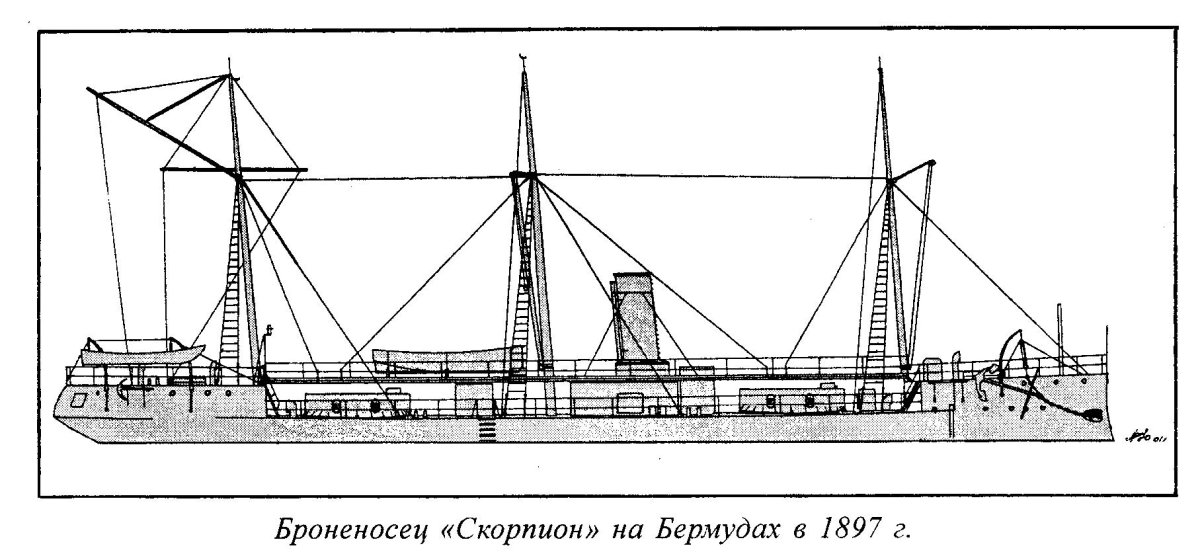 Броненосный башенный Фрегат Адмирал Лазарев