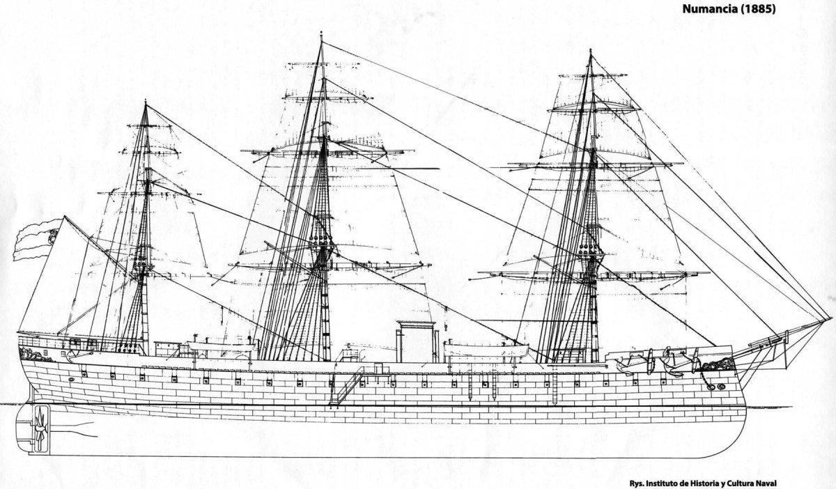 Броненосец Нумансия