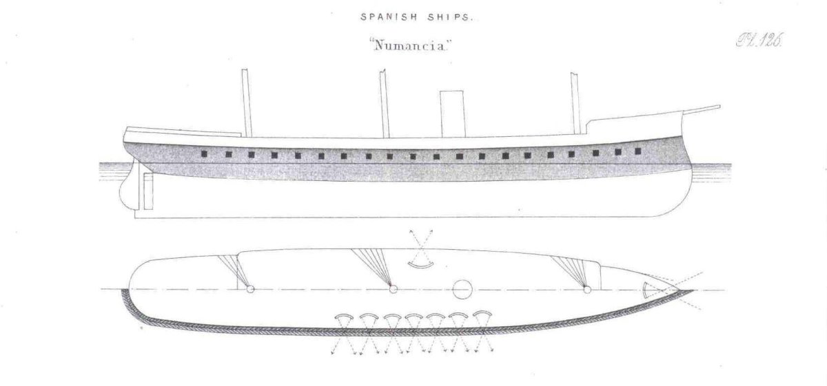 Броненосец Numancia