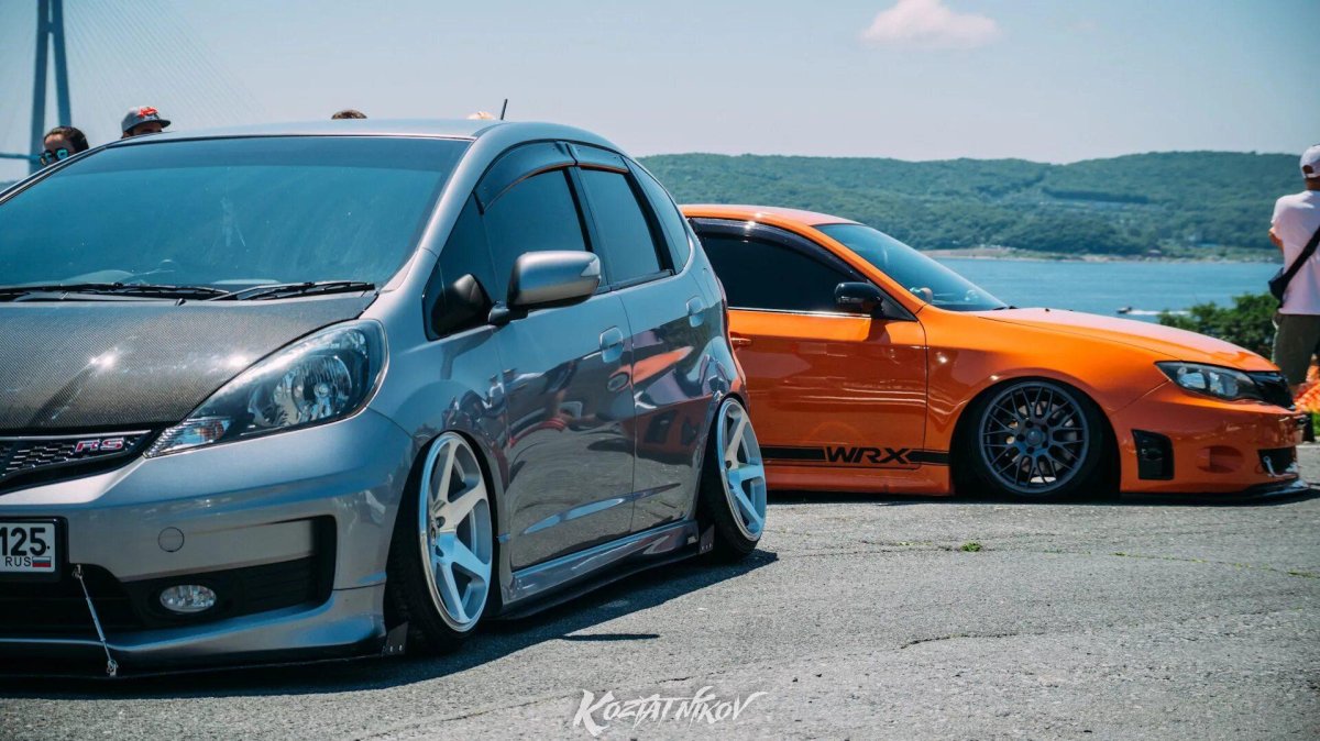 Honda Fit gd1 stance