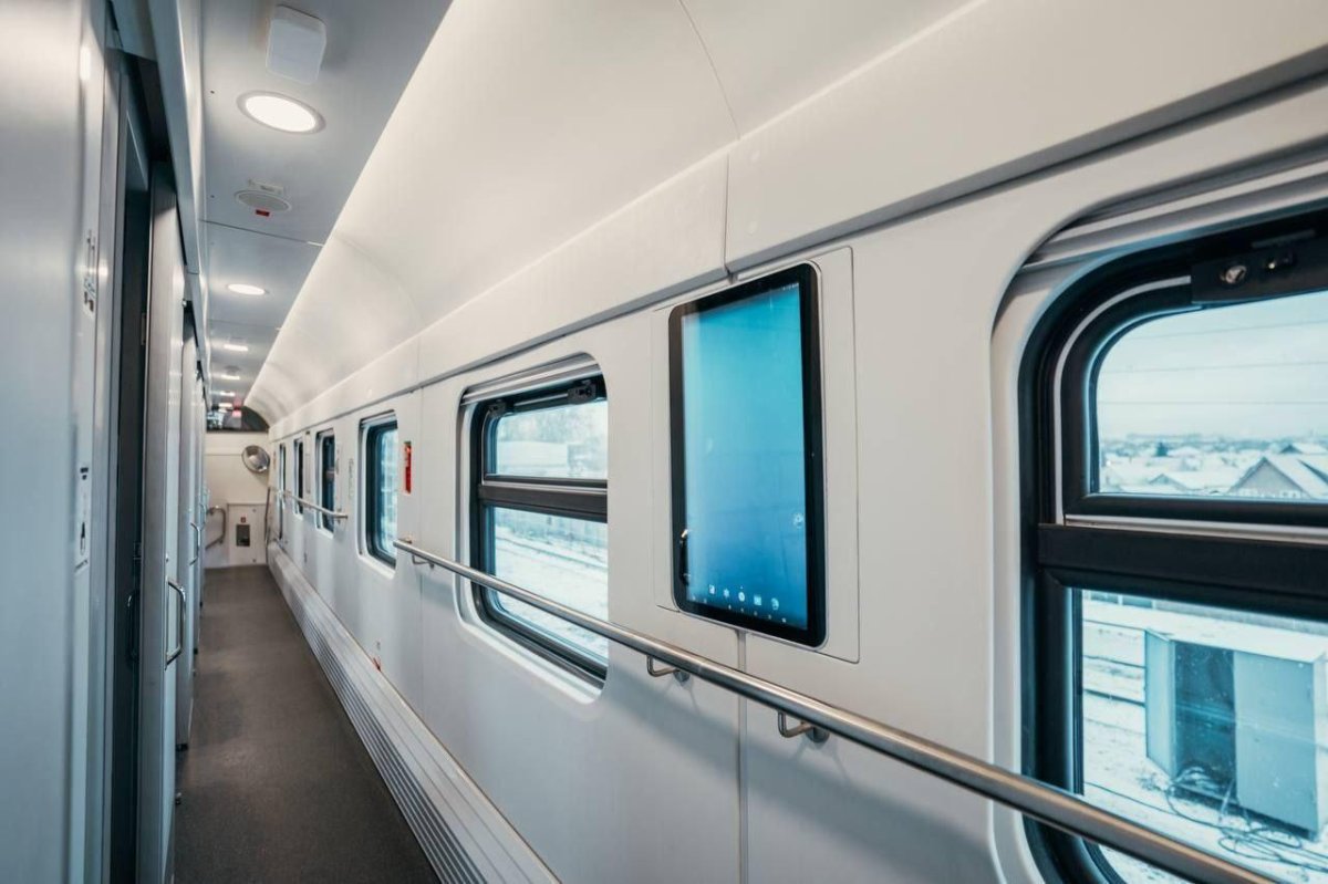 Двухэтажный поезд Оренбуржье