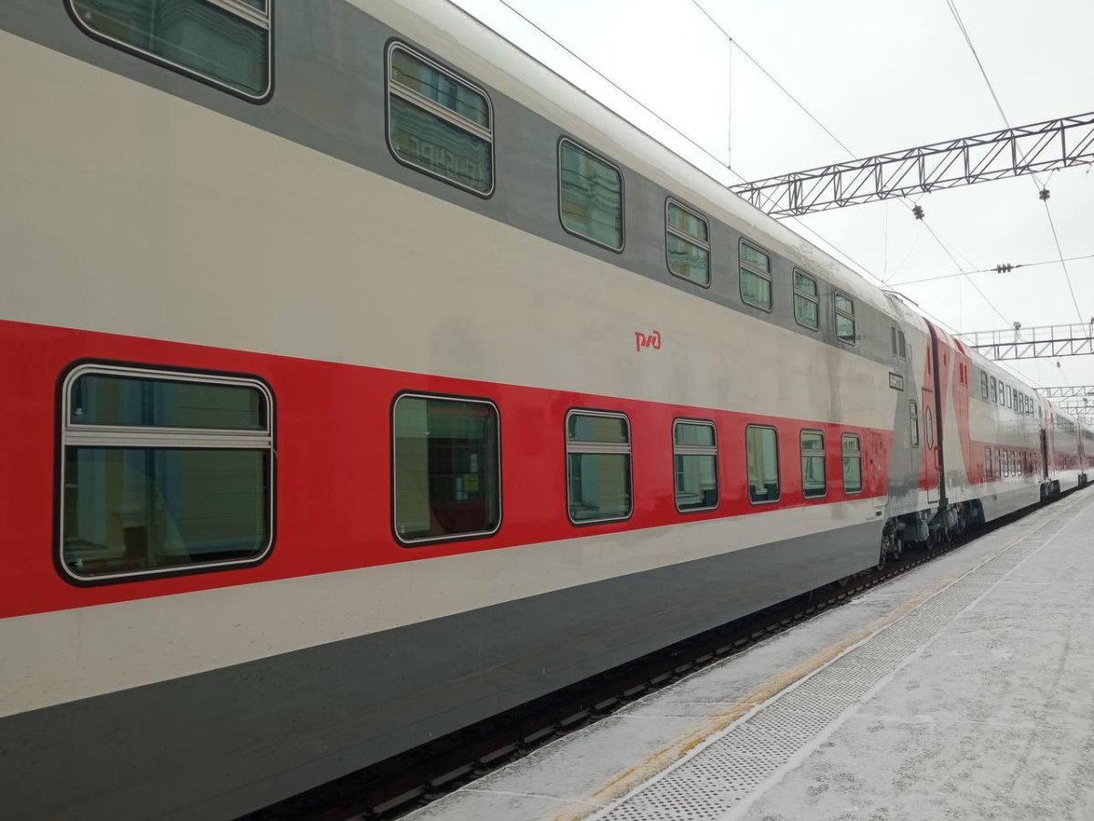 Фирменный поезд Оренбуржье 138й