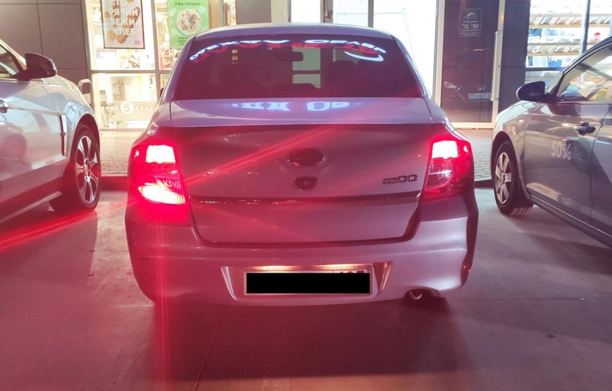 Задняя противотуманка Датсун он до