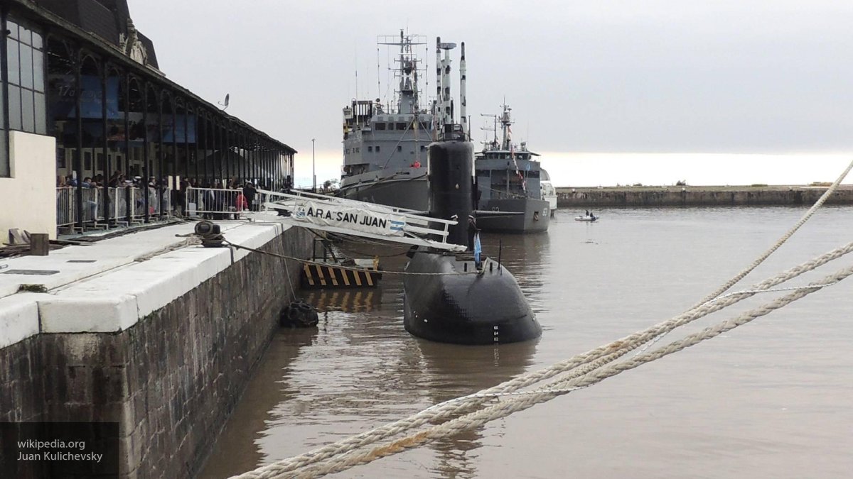 Подводная лодка Аргентины Сан Хуан