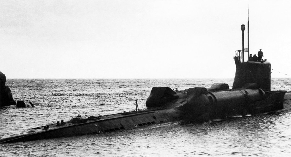 Дизельная подводная лодка с-80