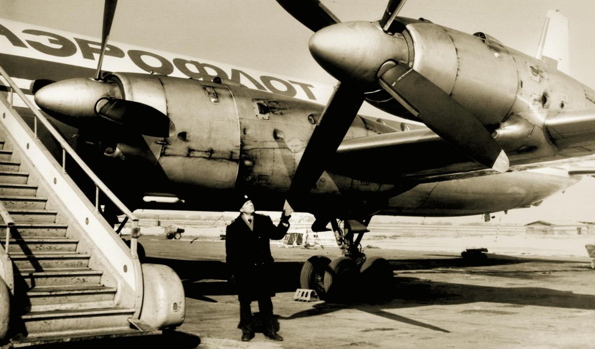 Фото самолета для прощания