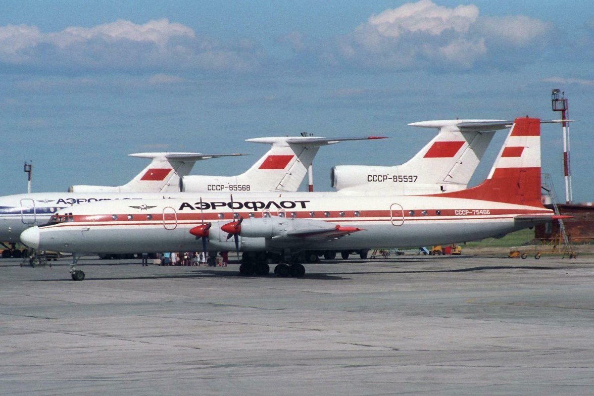 Самолет ил-18в, Аэрофлот (СССР).