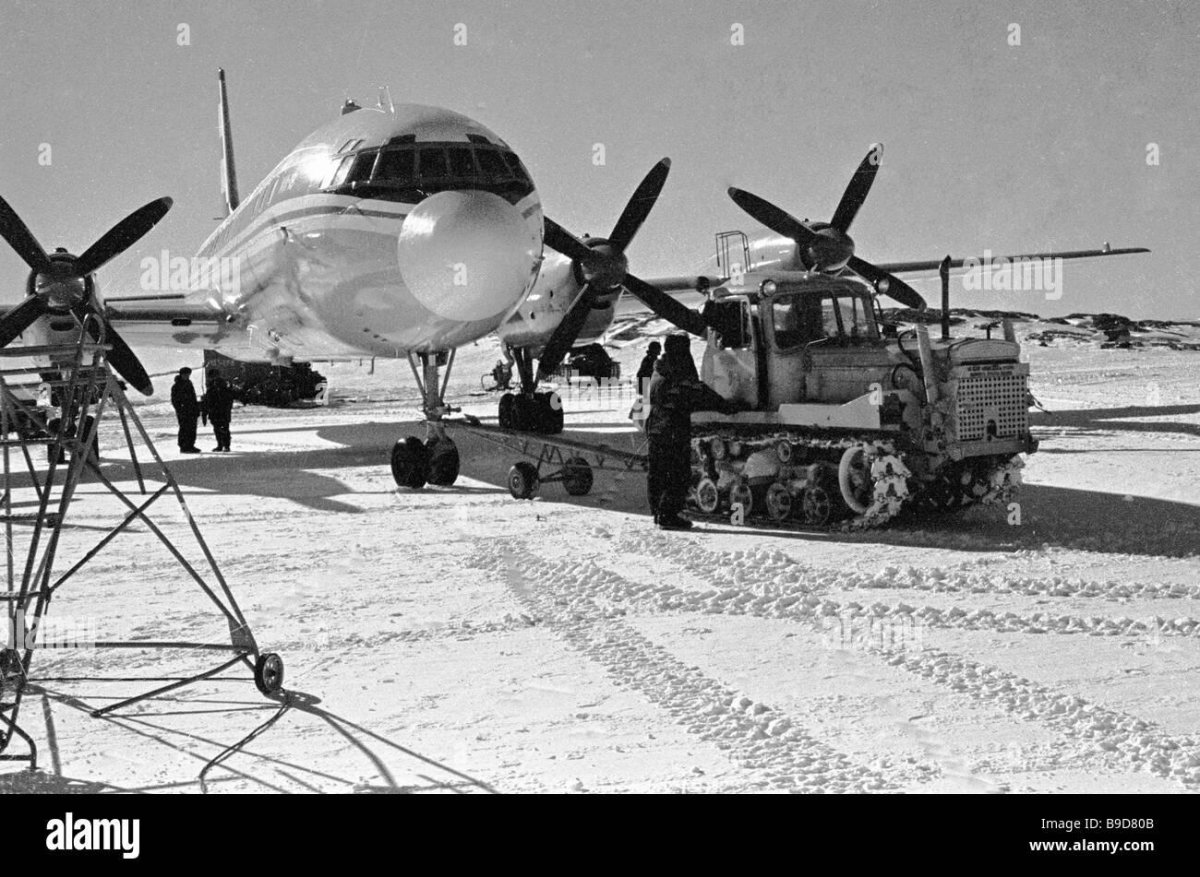 Ил 18 первый полет