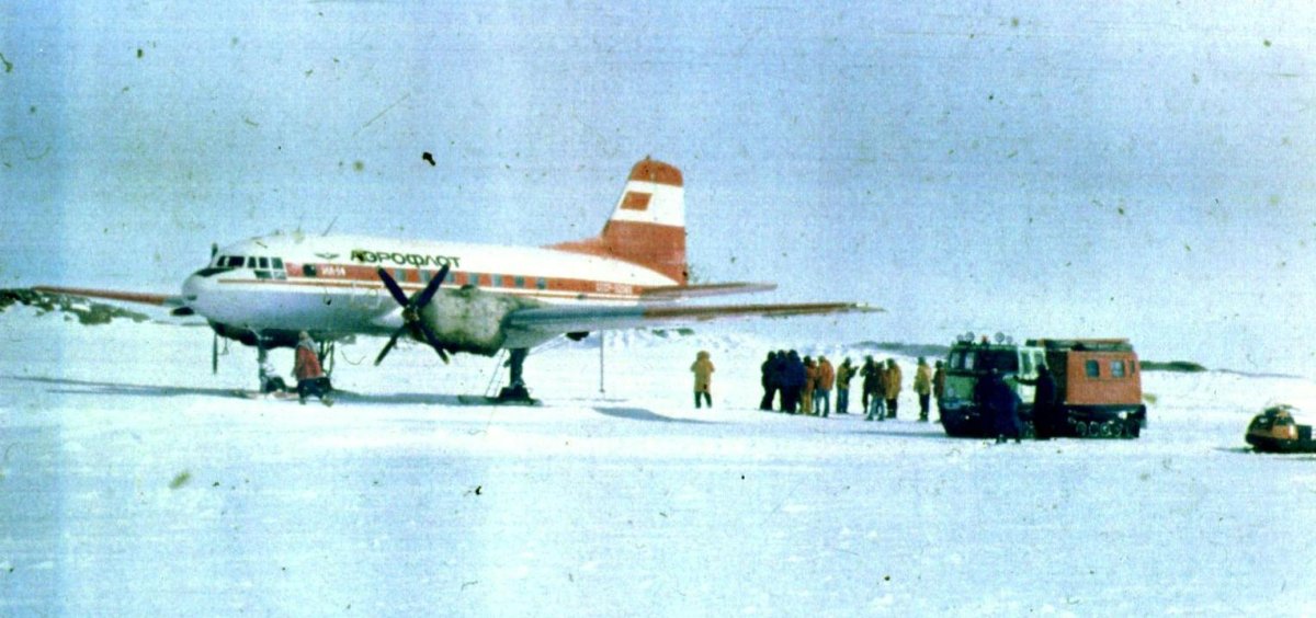 Полярная Авиация СССР ил-14