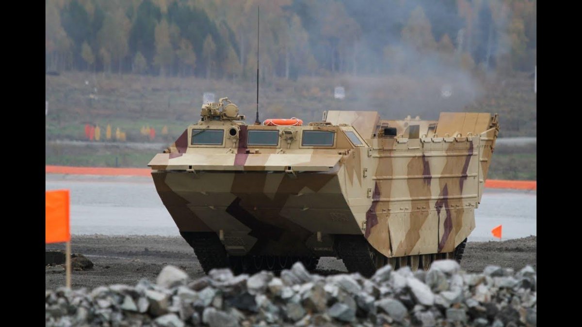 ПТС-4 плавающий Транспортер